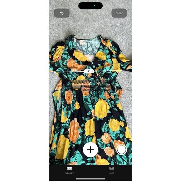 NWOT Plenty by Tracy Reese Floral Tie Back Midi Dress, Small $220 - Picture 5 of 10